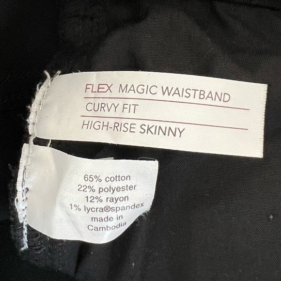 Lane Bryant Curvy Fit High Rise Skinny women’s size 24 - Picture 6 of 7